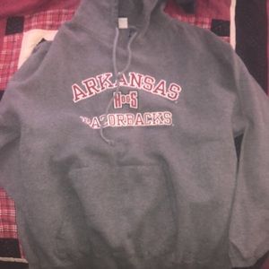 Arkansas hoodie $10 XL
